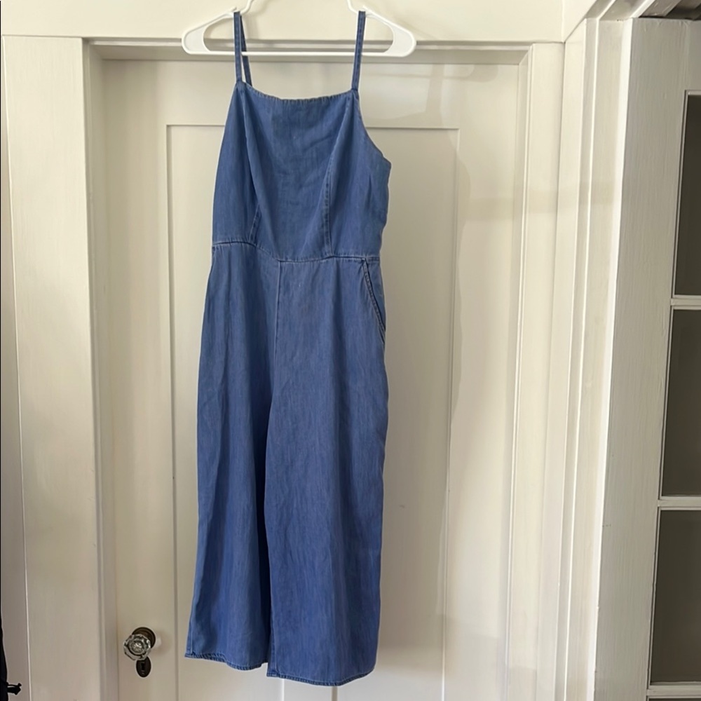 Blue Denim Jumpsuit